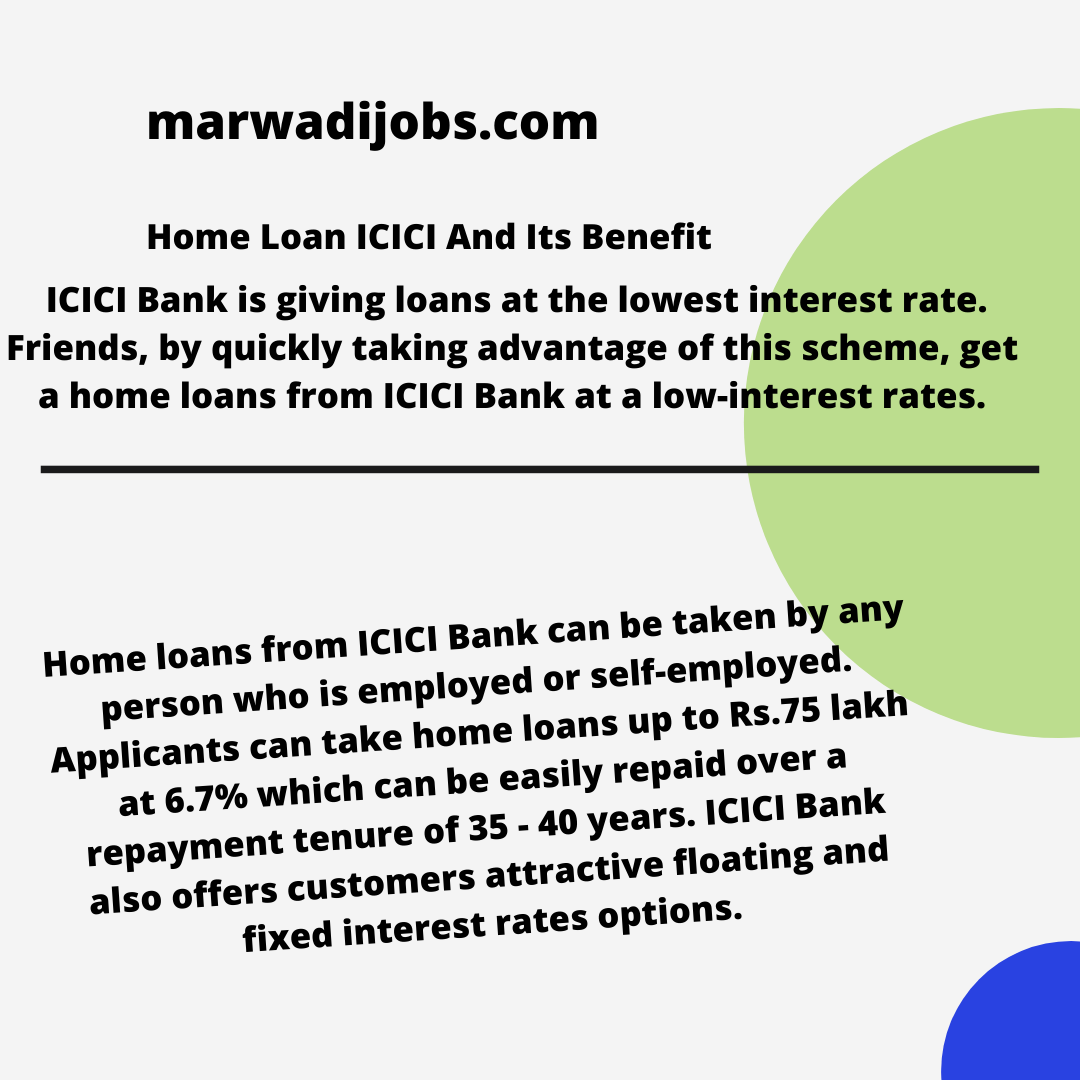 Home Loan ICICI